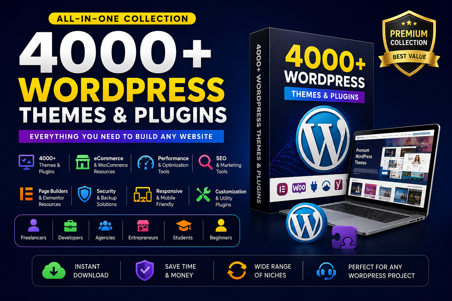 4000+ WordPress Themes & Plugins - Image 2